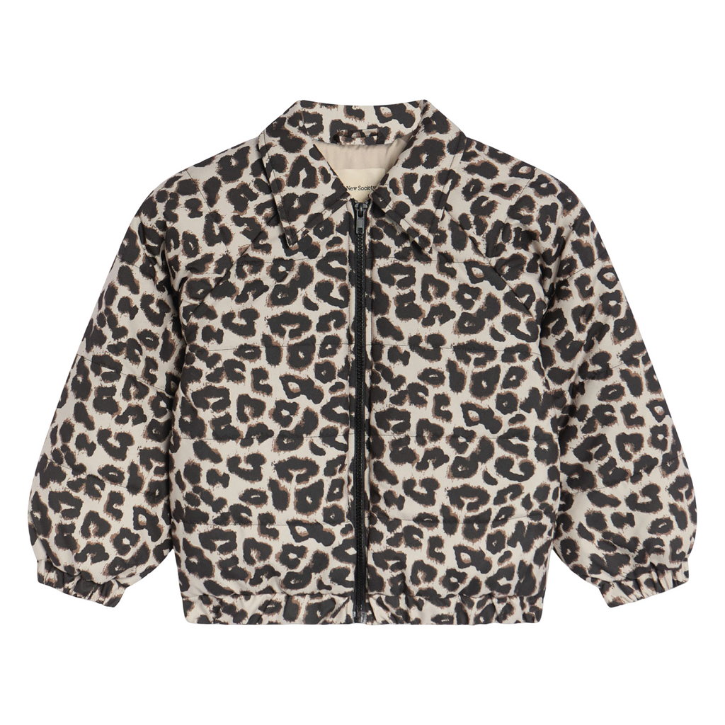 The New Society Moosie Leopard Jacket | La Gentile – La Gentile Store