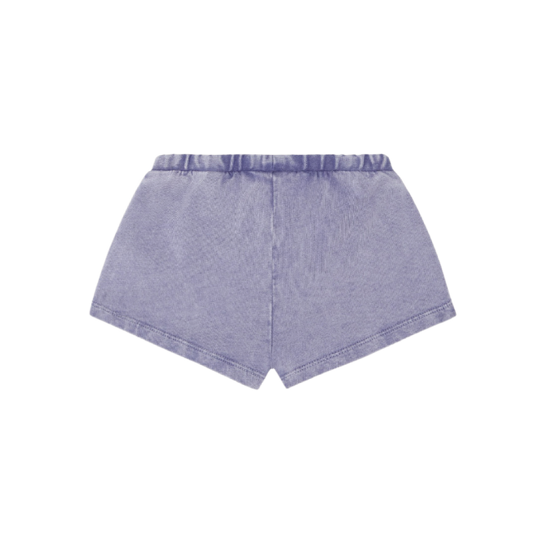 The Campamento Blue Washed Baby Shorts - La Gentile Store