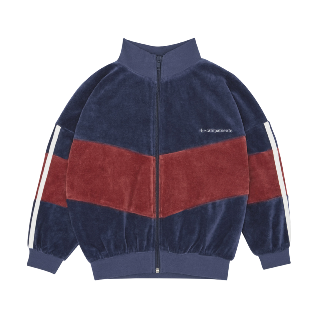 The Campamento Contrasted Zipped Kids Sweatshirt - La Gentile Store