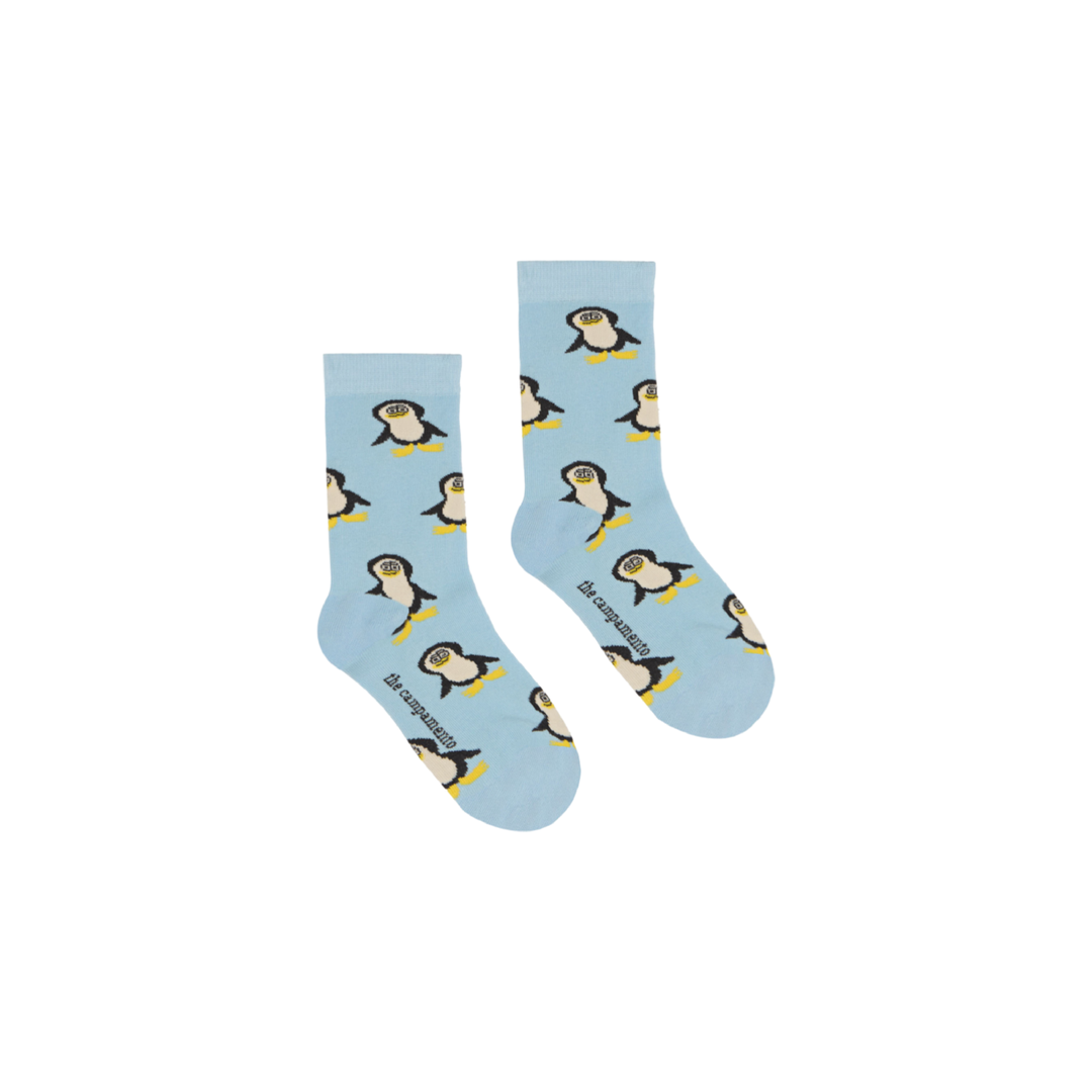 The Campamento Penguins Allover Kids Socks - La Gentile Store