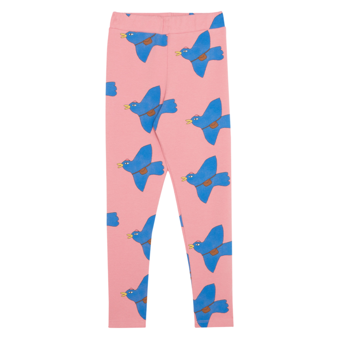 The Campamento Pigeons Allover Kids Leggings - La Gentile Store