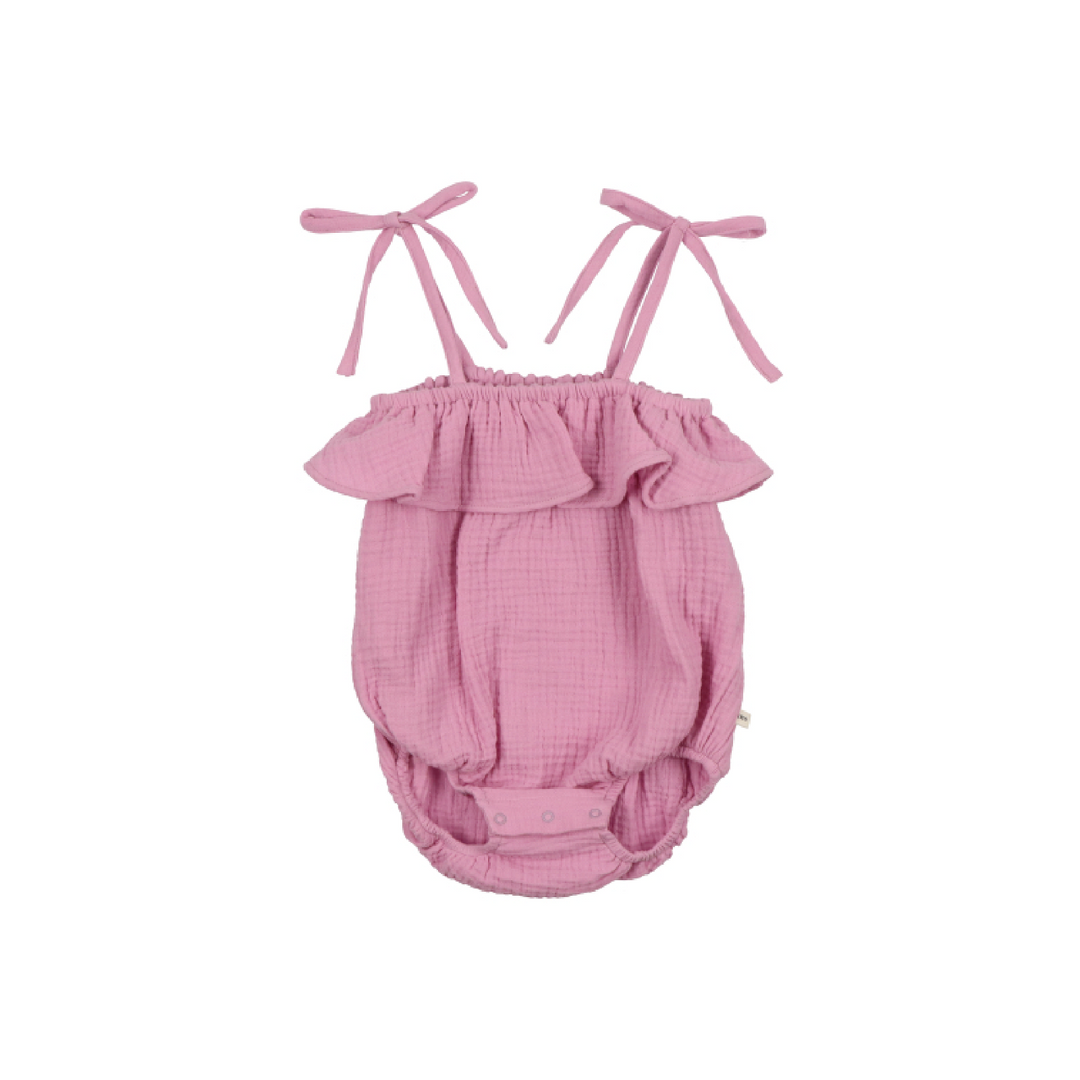 The New Society Coachella Baby Romper Iris Lilac - La Gentile Store