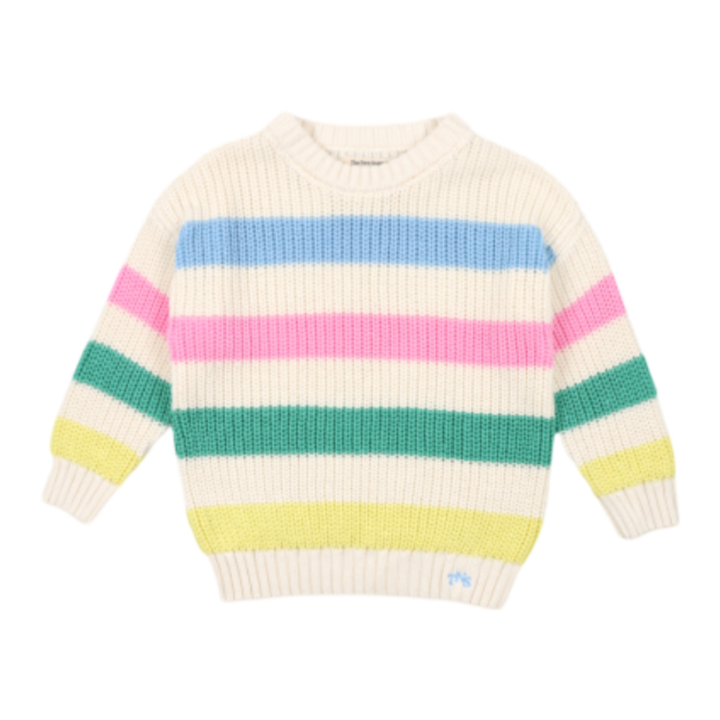 The New Society Leto Jumper Multicolor - La Gentile Store