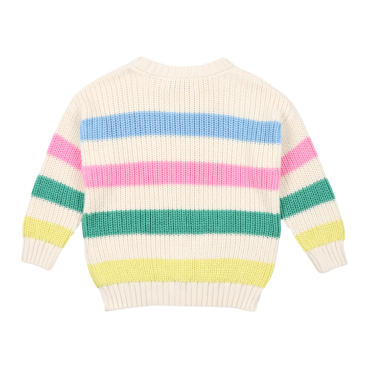 The New Society Leto Jumper Multicolor - La Gentile Store
