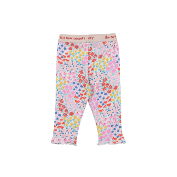 The New Society Nicolette Baby Leggings Anemone Print - La Gentile Store