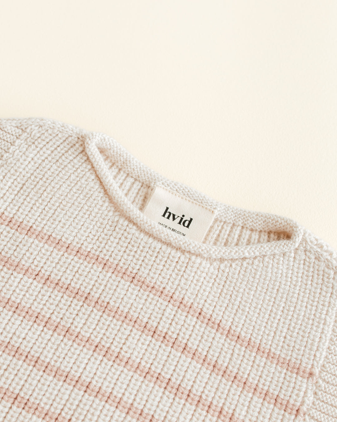 Hvid Harvey Vest Cotton Cream - Apricot