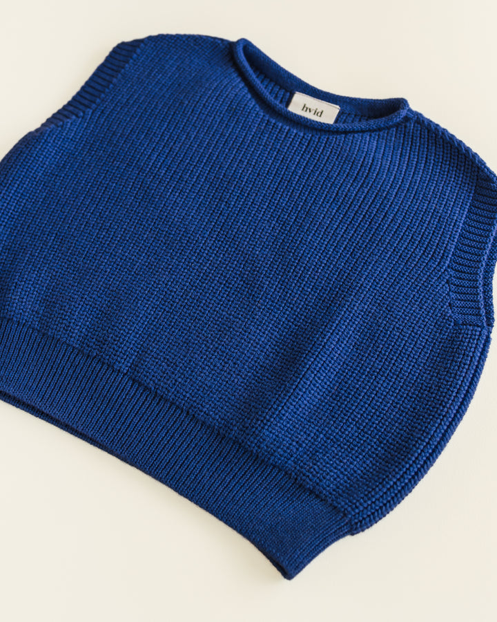 Hvid Harvey Kids Vest Cobalt Blue