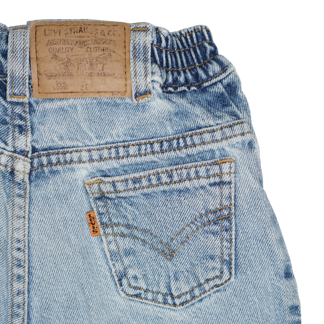Vintage Levi's 566 Fit Jeans Light Wash 2T