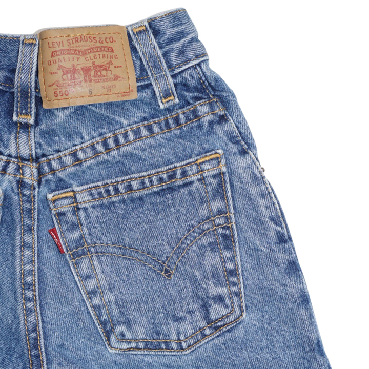 Vintage Levi's 550 Fit Jeans Red Tab 5-7Y
