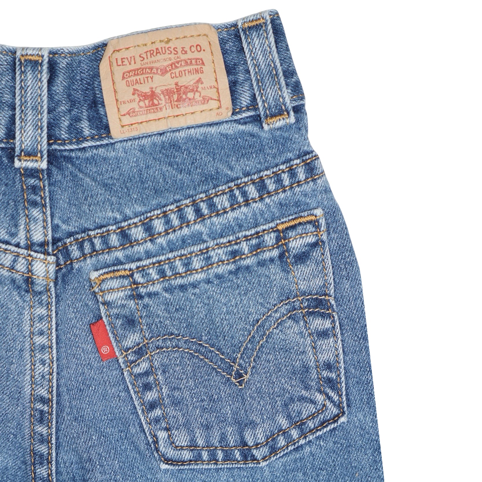 Vintage Levi's 550 Relaxed Fit Jeans 3T - Vintage Kids Levi's – La