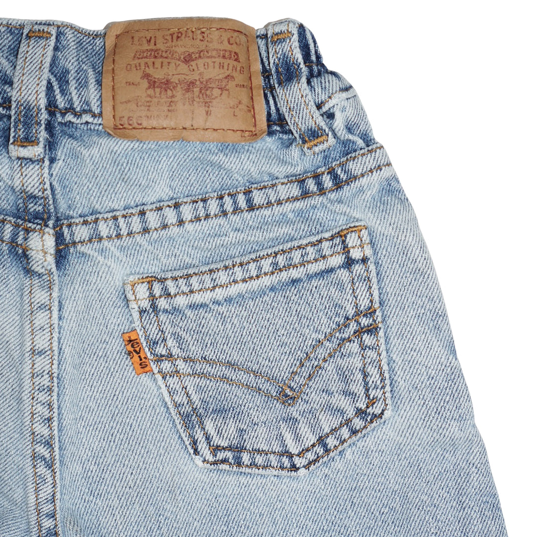 Vintage Levi's 566 Fit Jeans Light Wash 3T