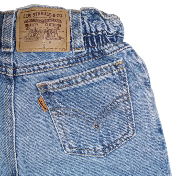 Vintage Levi's Jeans Cinched Waist 5-7Y