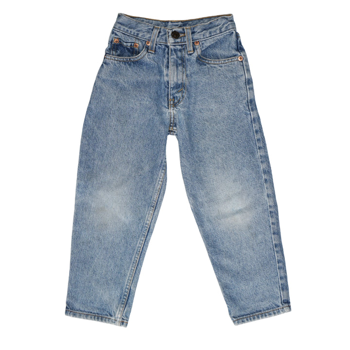 Vintage Levi's 550 Fit Jeans Orange Tab 4-5Y