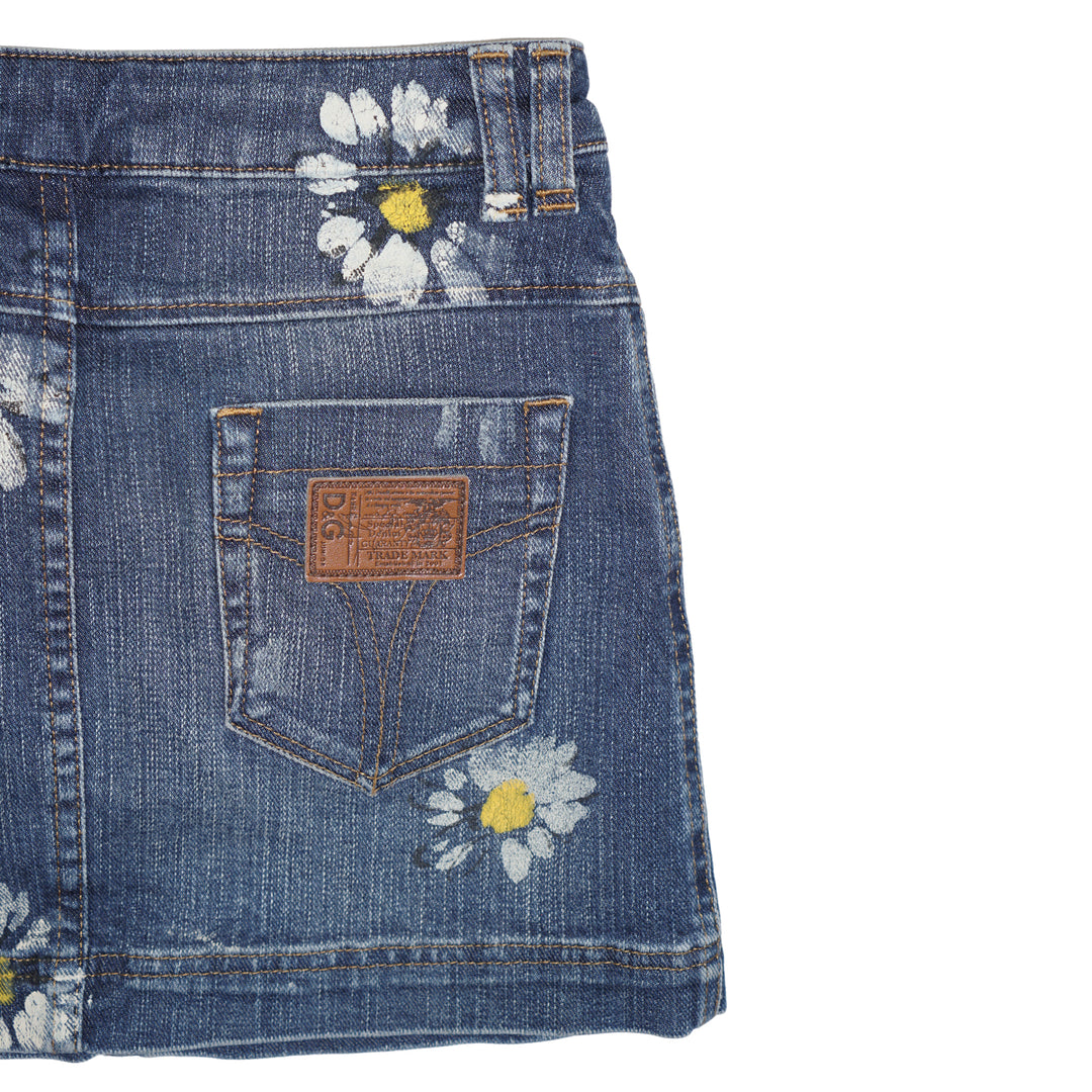 Vintage Dolce & Gabbana Denim Skirt 7-8Y