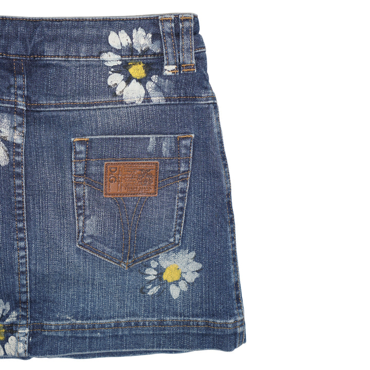 Vintage Dolce & Gabbana Denim Skirt 7-8Y