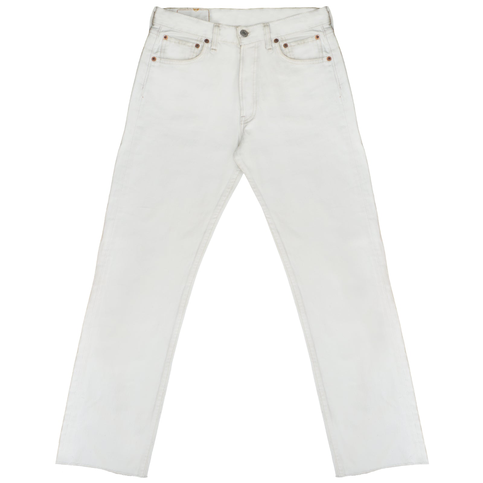 パンツ vintage made in USA LA GATE white denim Vintage la gate jeans - Gem
