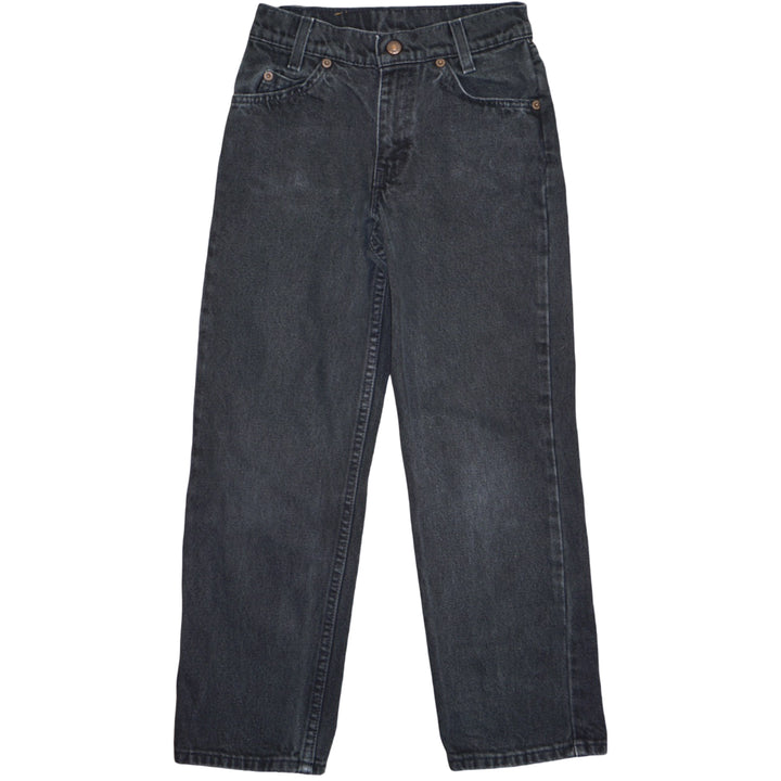 Vintage Levi's 550 Fit Jeans Orange Tab 9-11Y