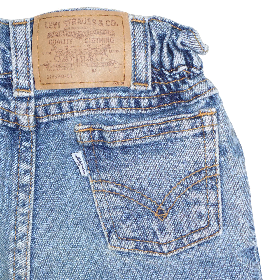 Vintage Levi's Jeans Cinched Waist 18M