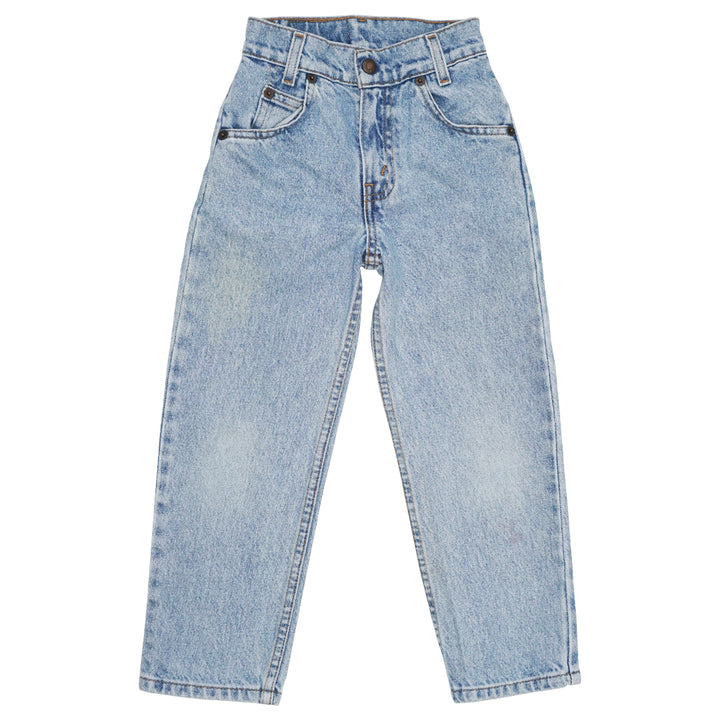 Vintage Levi's 550 Fit Jeans 6T Orange Tab