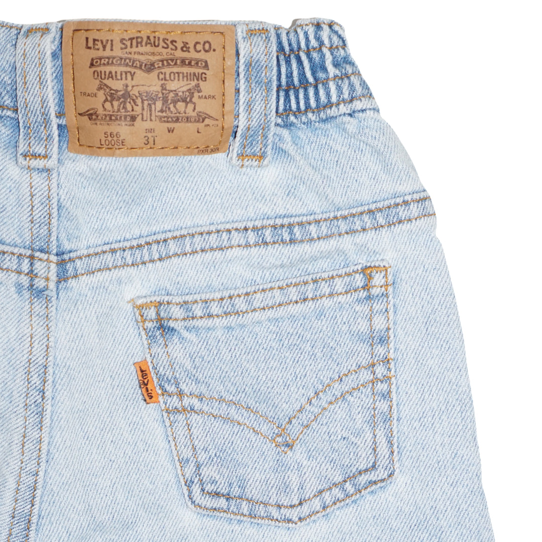 Vintage Levi's 566 Fit Jeans 3T - Vintage Kids Levi's – La Gentile