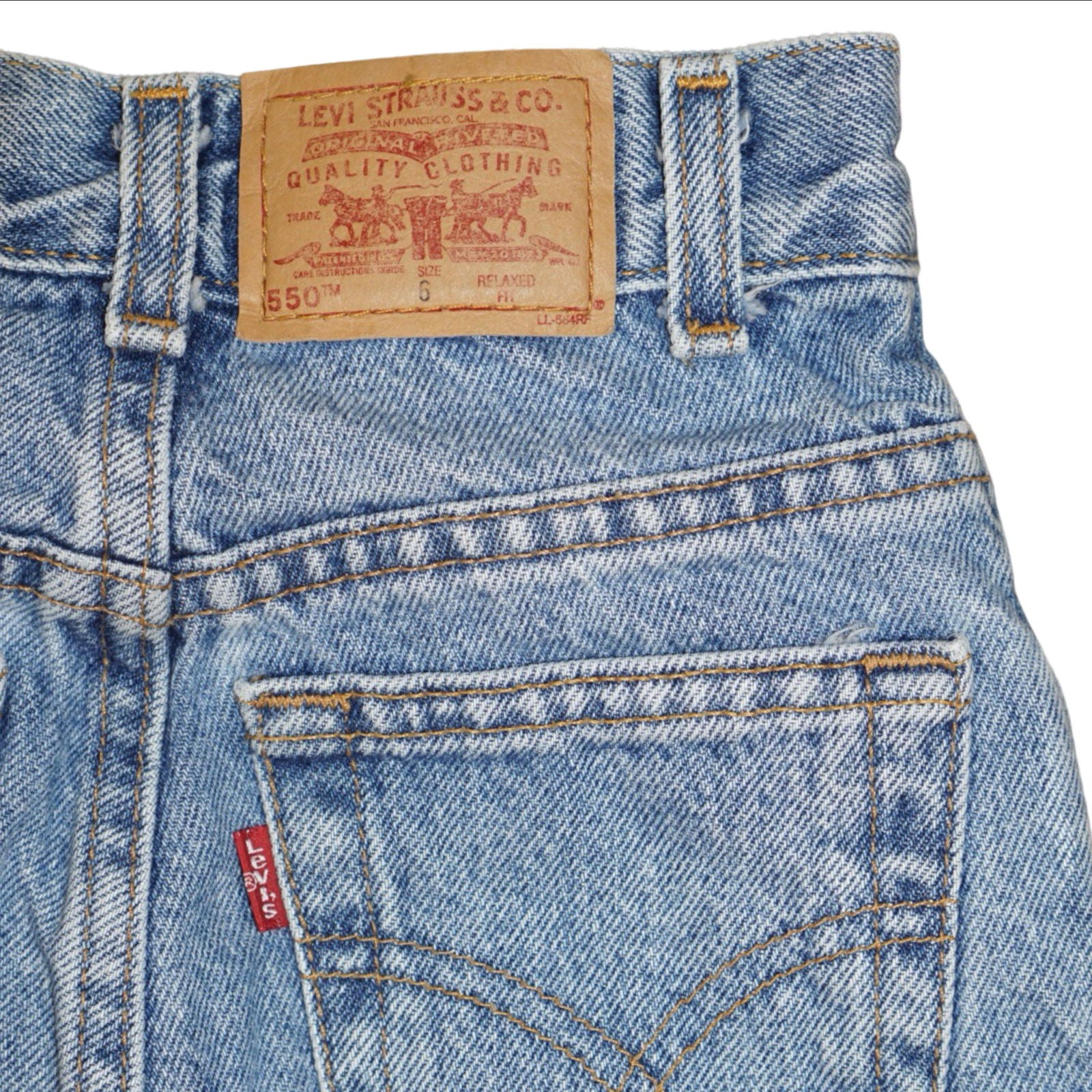 Vintage Levi s 550 Fit Jeans 5 6Y La Gentile Store