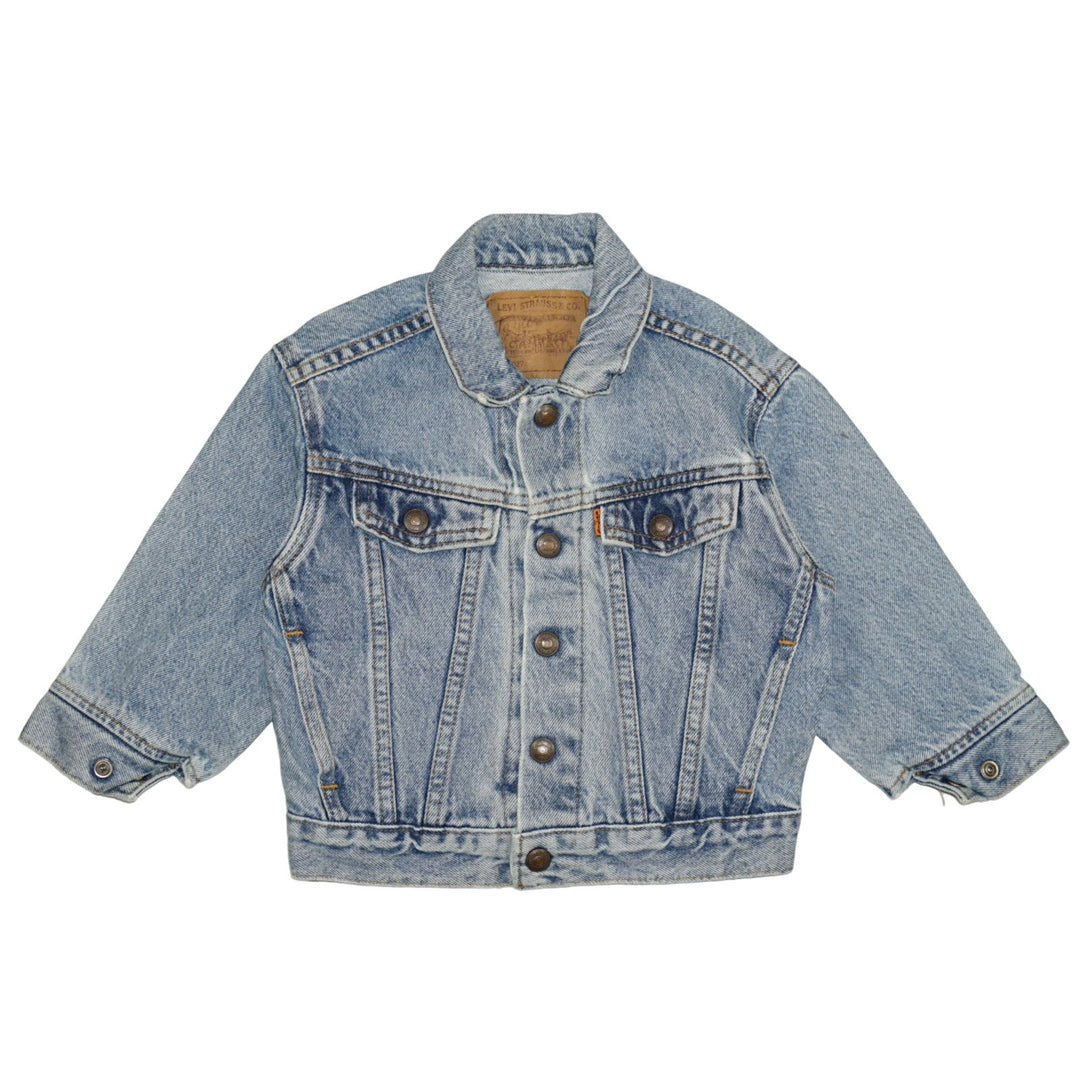 Vintage Levi's Jean Jacket 3T Orange Tab - La Gentile Store