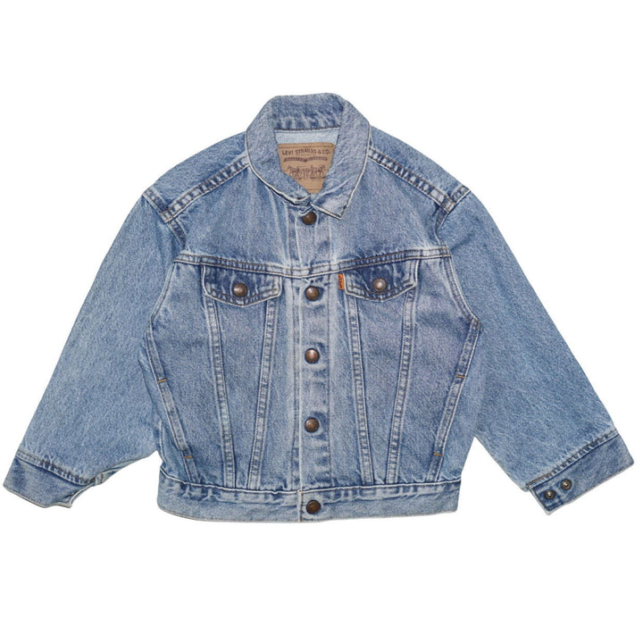 Vintage Levi's Jean Jacket 4T Orange Tab - La Gentile Store
