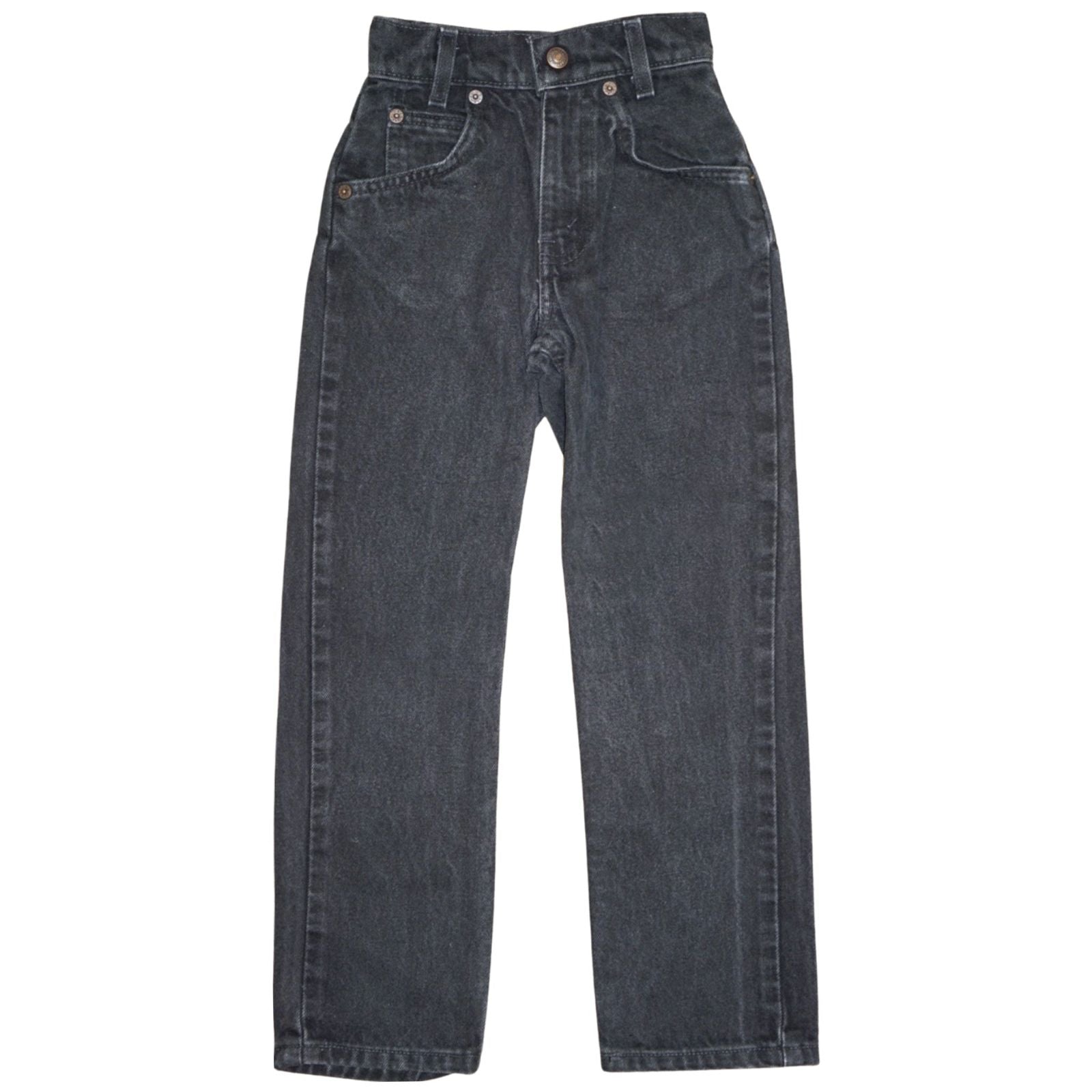 Vintage Levi s Jeans Washed Black Orange Tab 6X