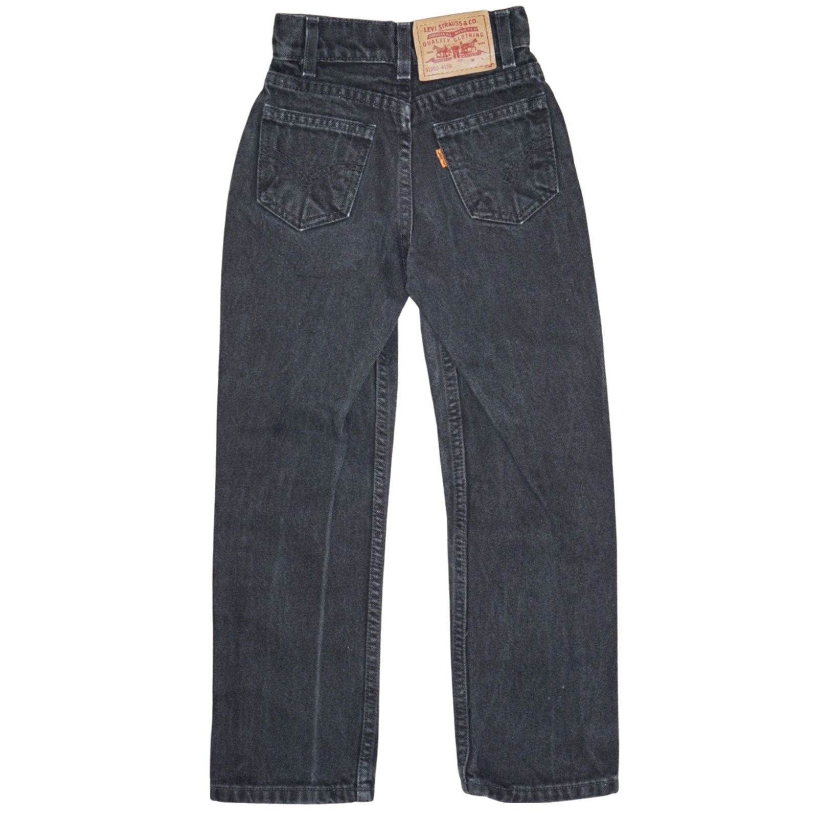 Vintage Levi's Jeans Washed Black Orange Tab 6X – La Gentile Store