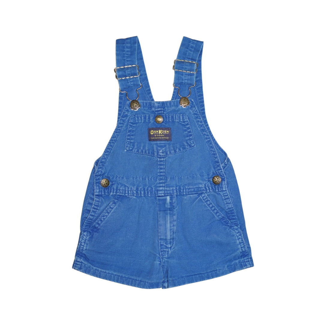 Vintage Oshkosh Blue Shortalls 2T - La Gentile Store
