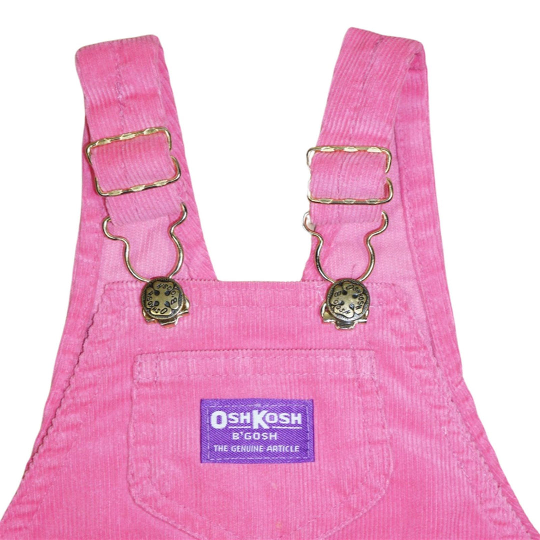 Vintage Oshkosh Overalls Pink 12M - La Gentile Store