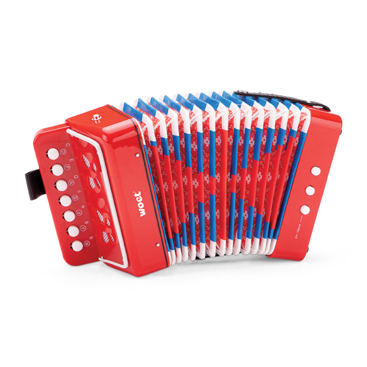 Classic Red Accordion