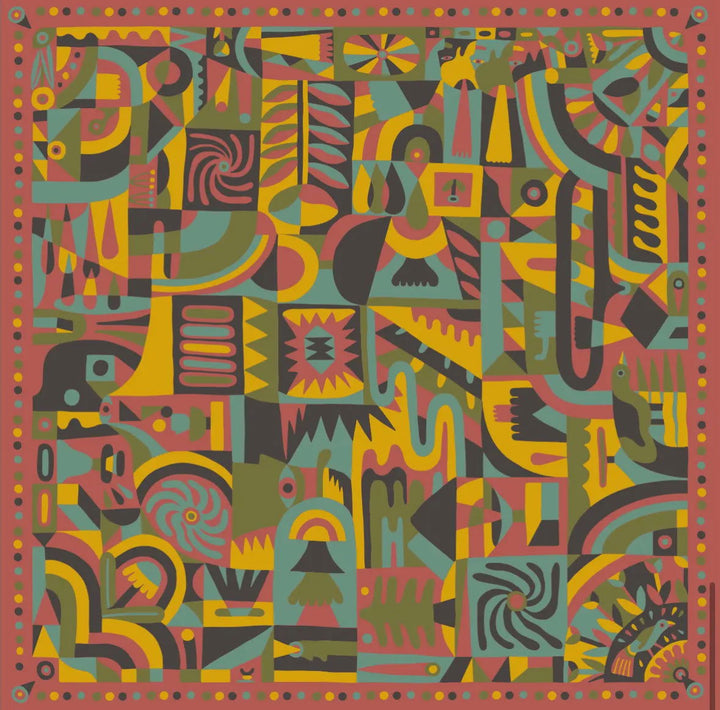Wyatt Cotton Kids Bandana - La Gentile Store