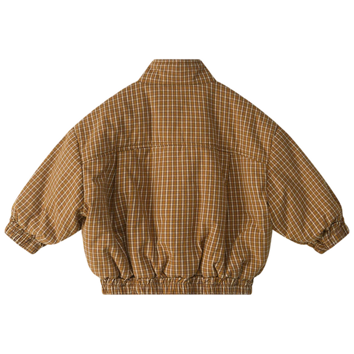 Ziggy Zaza Juno Bomber Jacket Maple Check