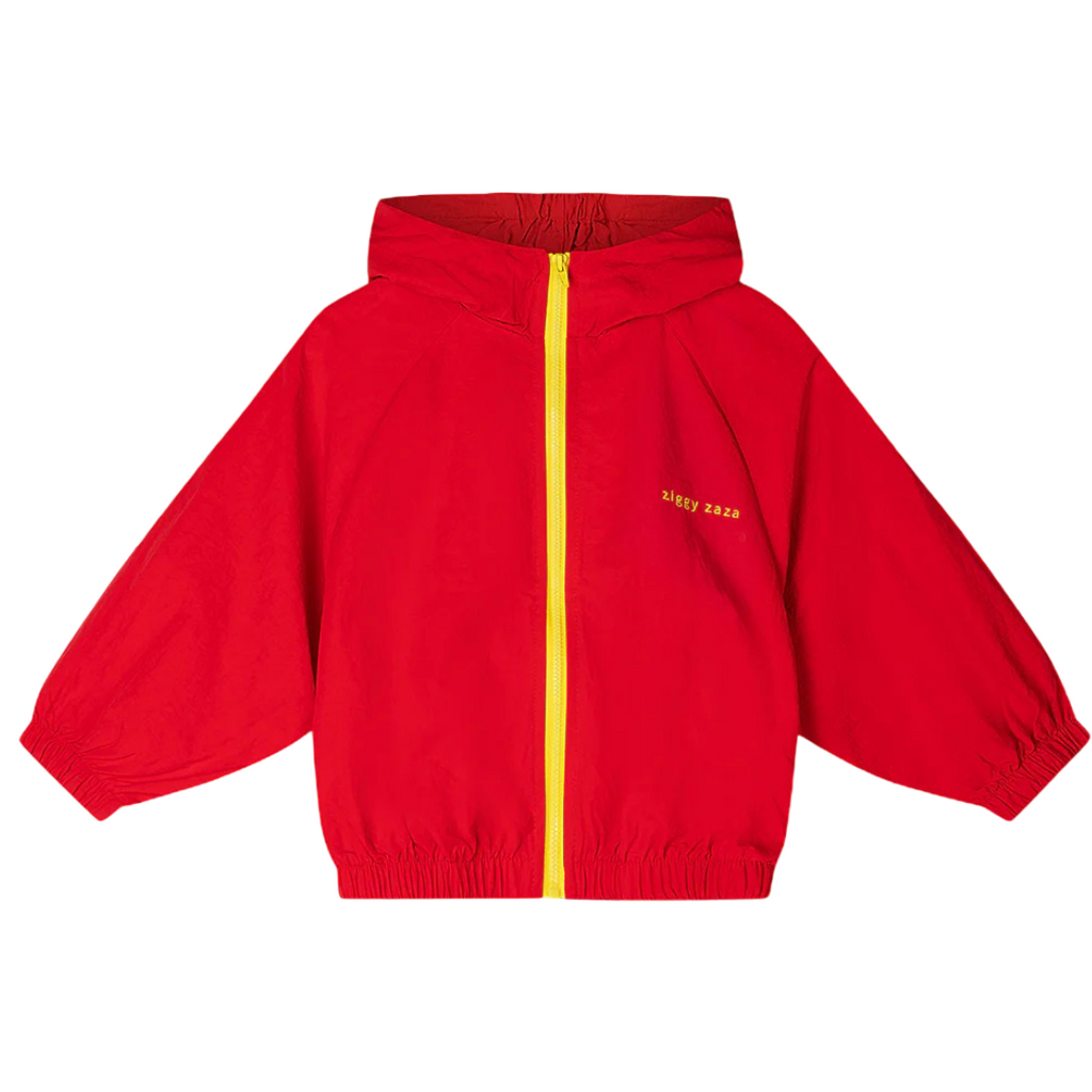 Ziggy Zaza Kaze Windbreaker Racer Red - Ziggy Zaza Windbreaker