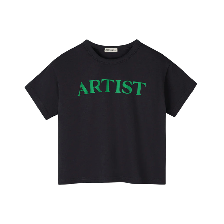 Ziggy Zaza Artist Tee Bright Green