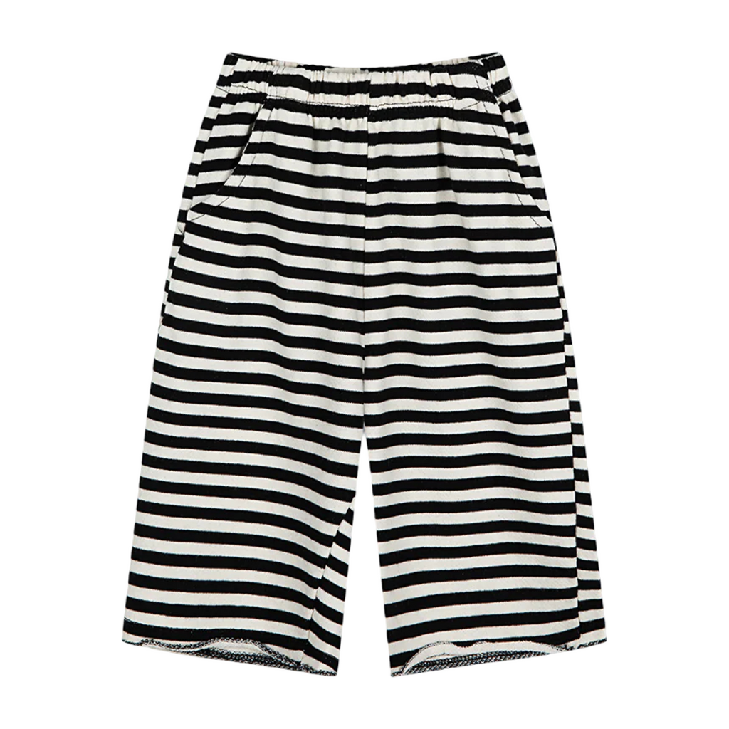 Ziggy Zaza Atlas Cropped Pant Pirate Stripe | Cotton Pant – La