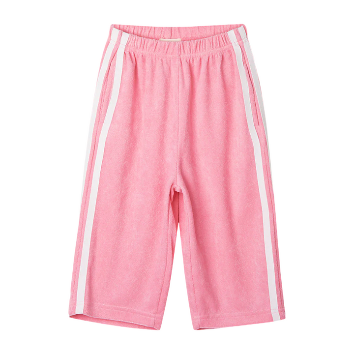 Ziggy Zaza Twin Stripe Terry Pant Pink