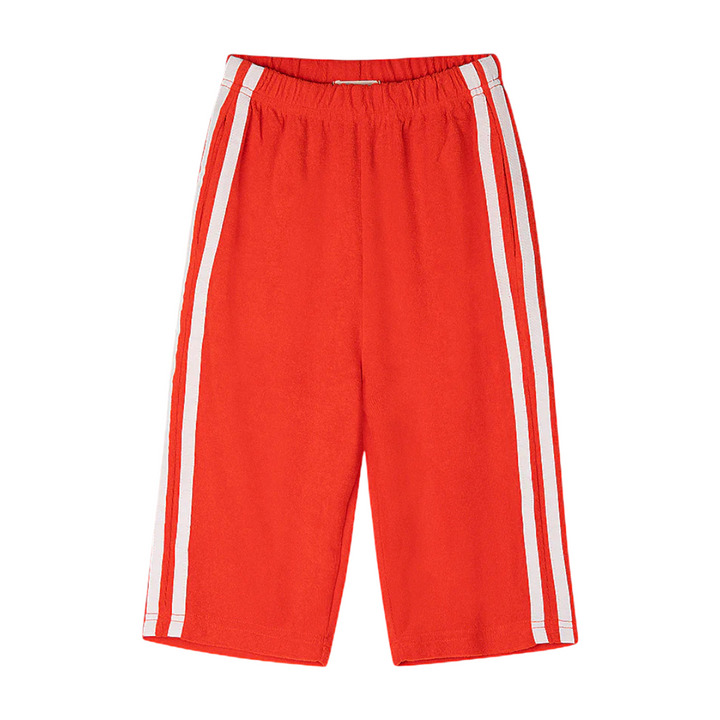 Ziggy Zaza Twin Stripe Terry Pant Rosso