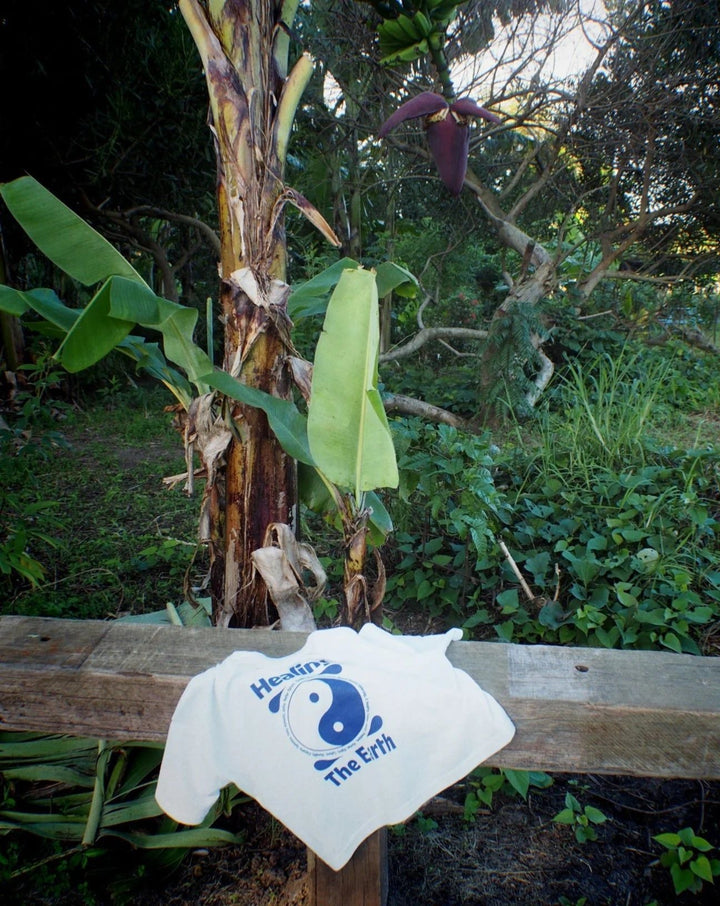 Ziggy Zaza Keep Earth Around Tee Deep Blue - La Gentile Store