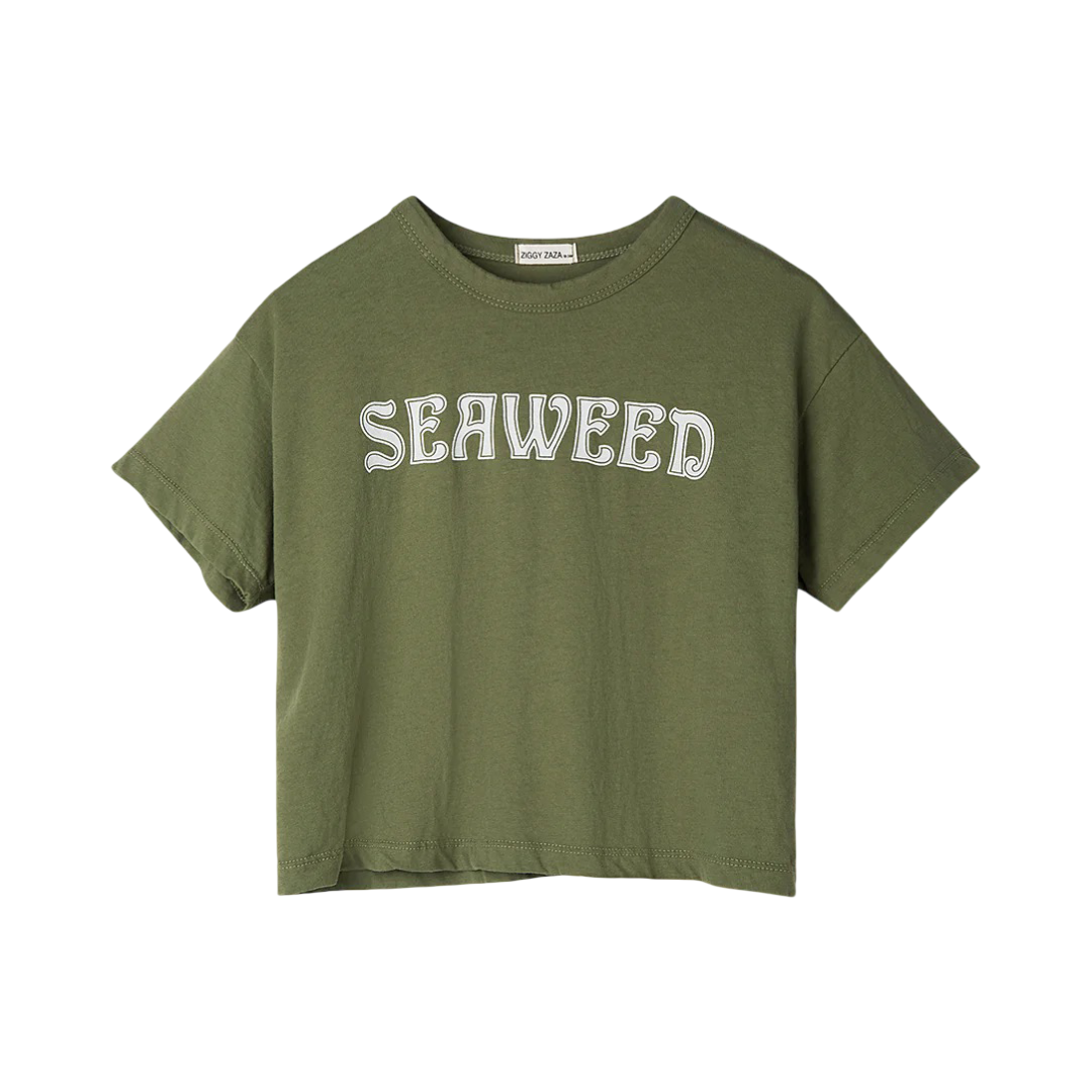 Ziggy Zaza Seaweed Tee Kelp - Ziggy Zaza T-Shirt – La Gentile Store