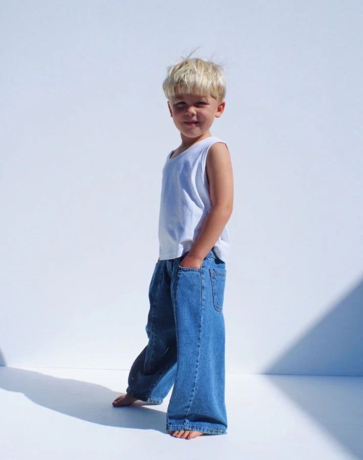 Ziggy Zaza Suki Denim Jean Blue - La Gentile Store