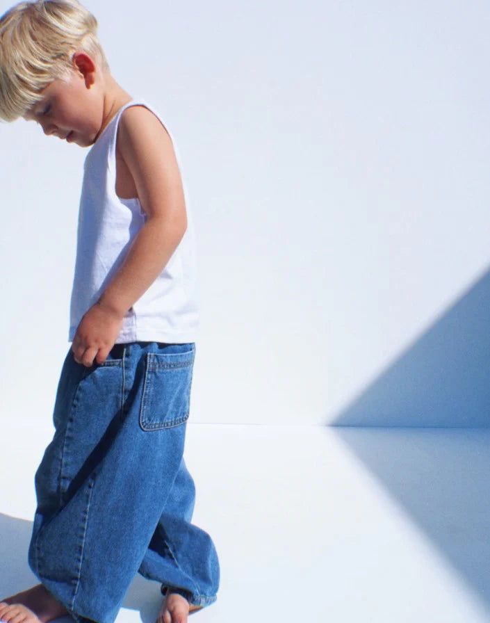 Ziggy Zaza Suki Denim Jean Blue - La Gentile Store