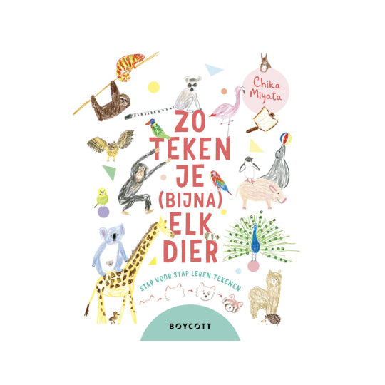 Zo teken je (bijna) elk dier