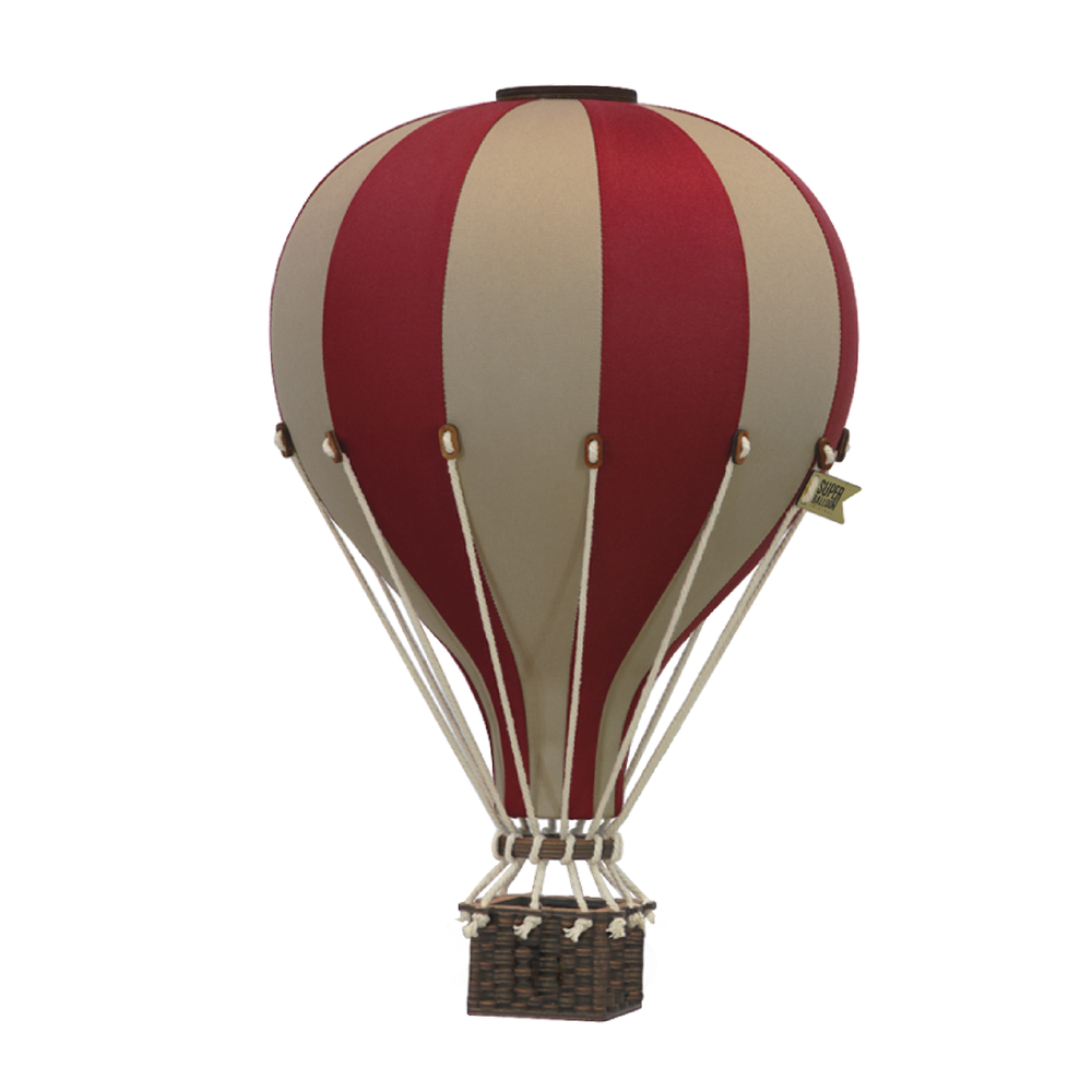 Super Balloon Air Balloon light brown/burgundy Medium - La Gentile Store