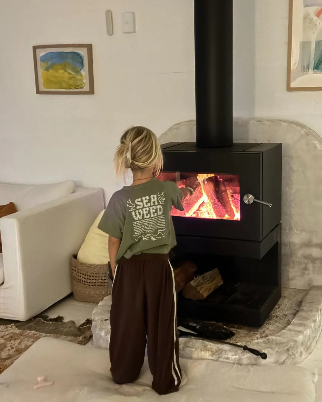 Ziggy Zaza Seaweed Tee Kelp