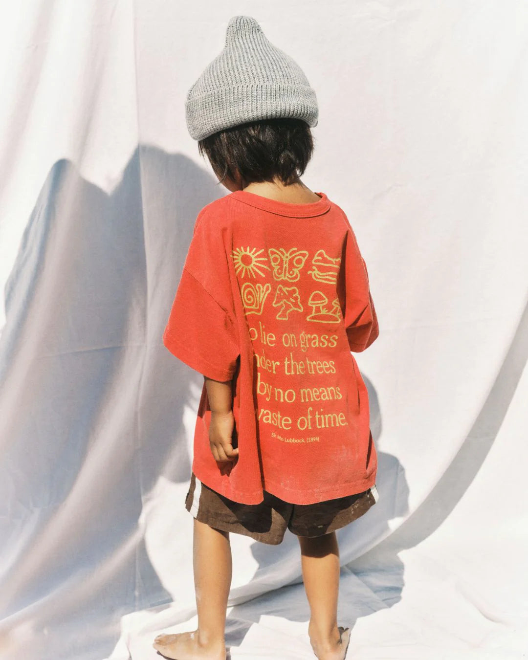 Ziggy Zaza Under the Trees Tee Chilli | Cotton Kids Tee – La Ziggy Zaza Under the Trees Tee Chilli | Cotton Kids Tee – La