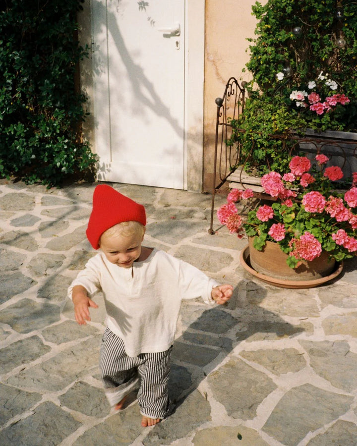 Ziggy Zaza Alba Long Sleeve Henley Milk
