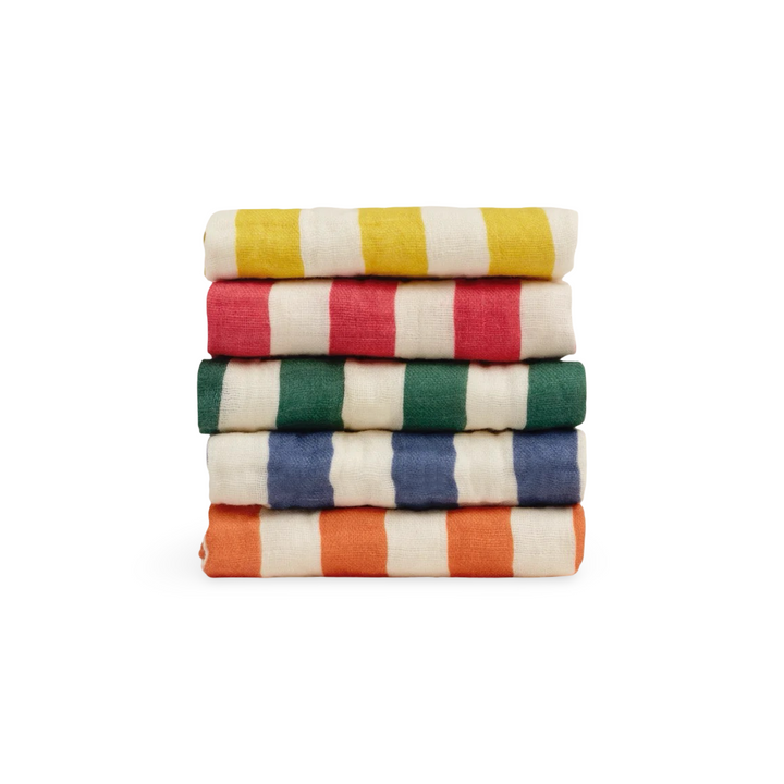 Dr Max's Organic Cotton Wash Cloths - 5 Pack