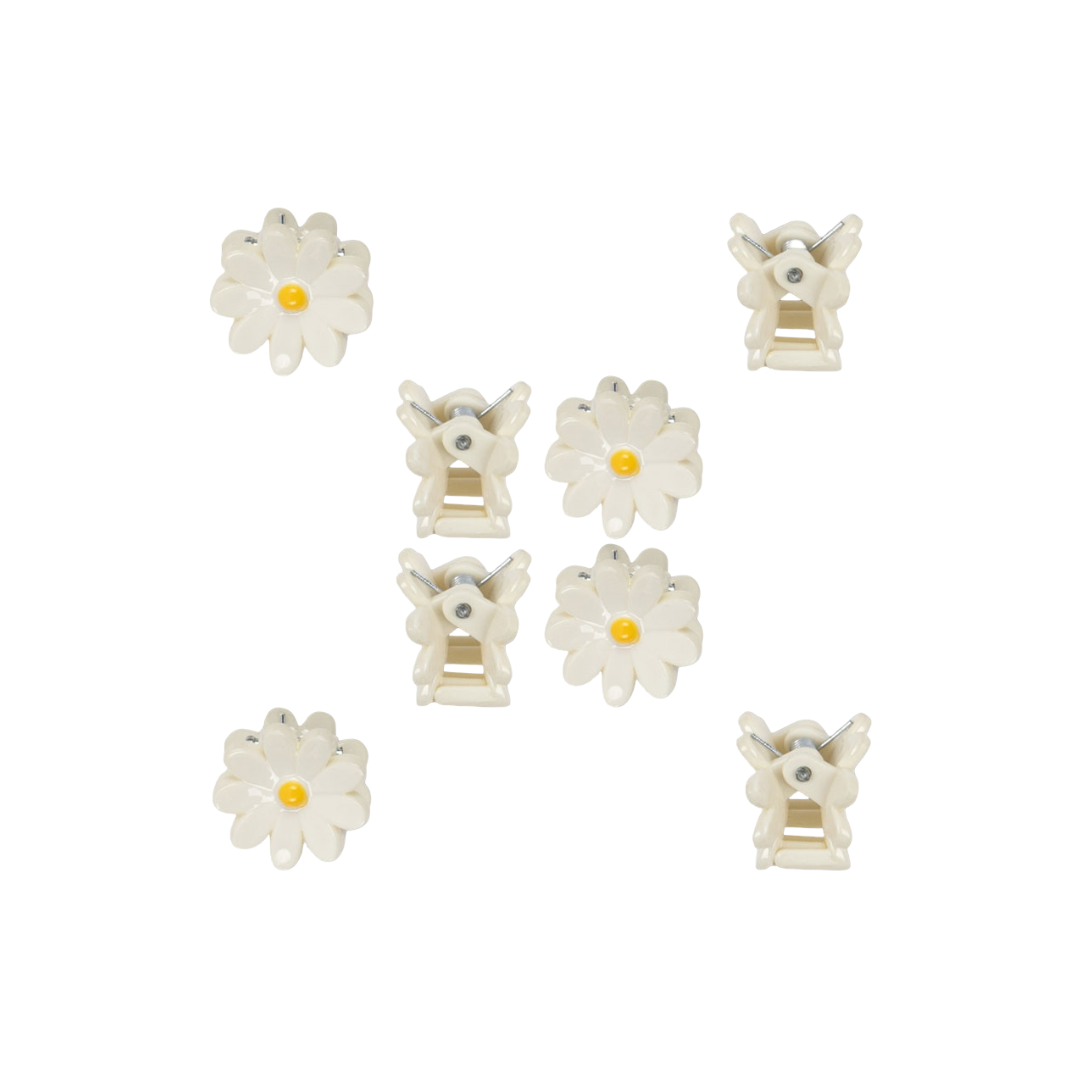 Konges Sløjd Mini Daisy Hairclips - 8 pack